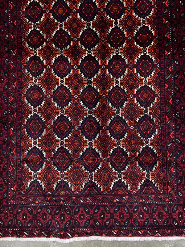 2.2×1.2M Persian Balouchi Nomadic Rug
