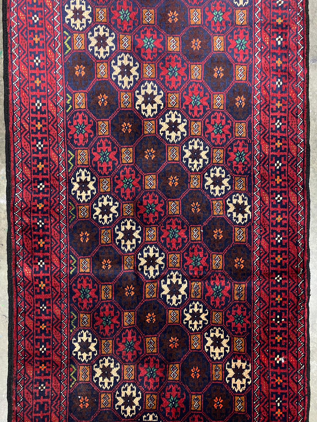 tribal balouchi rug