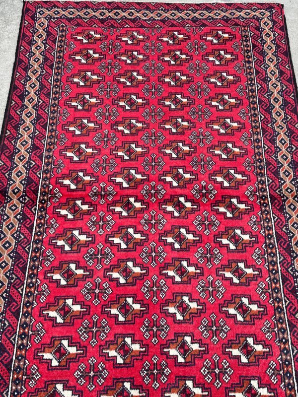 1.9x1M Persian Balouchi Nomadic Rug
