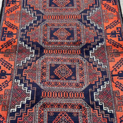 1.5x1M Persian Balouchi Nomadic Rug