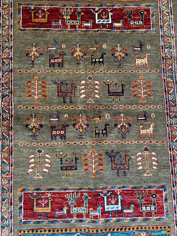 1.8 X 1.26 M Masterpiece Super Chobi Afghan Rug