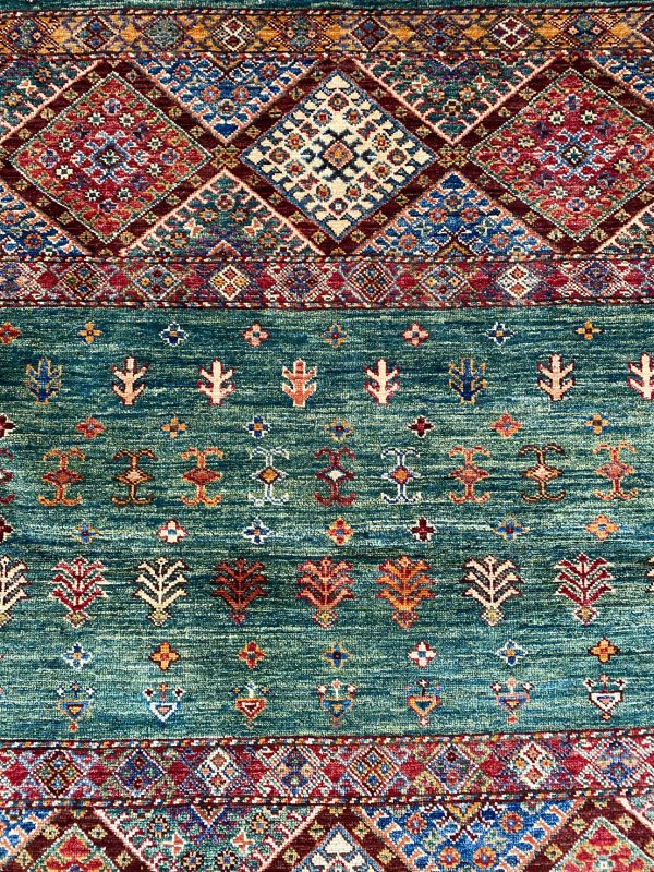 1.5X1 M Super Kazak Afghan Rug