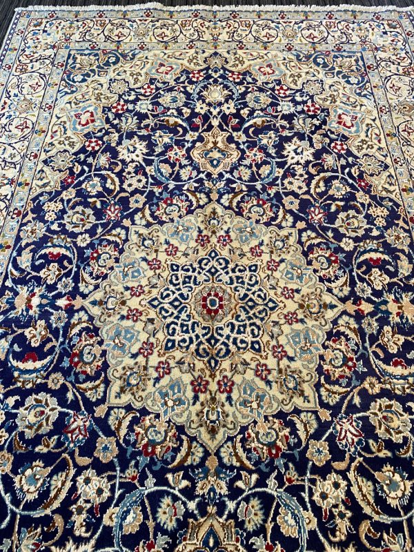 2.6×1.5M Nain Rug Silk Inlaid (9La)