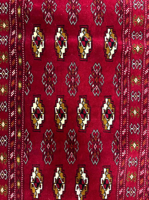 1.25 x 0.6 M Persian Turkoman Poshti Rug