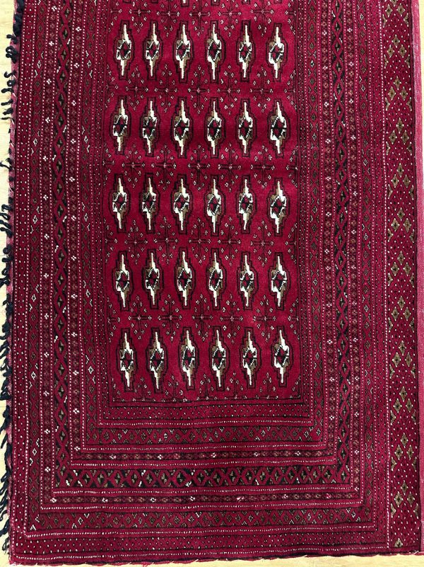 1.33 x 0.7 M Persian Turkoman Poshti Rug