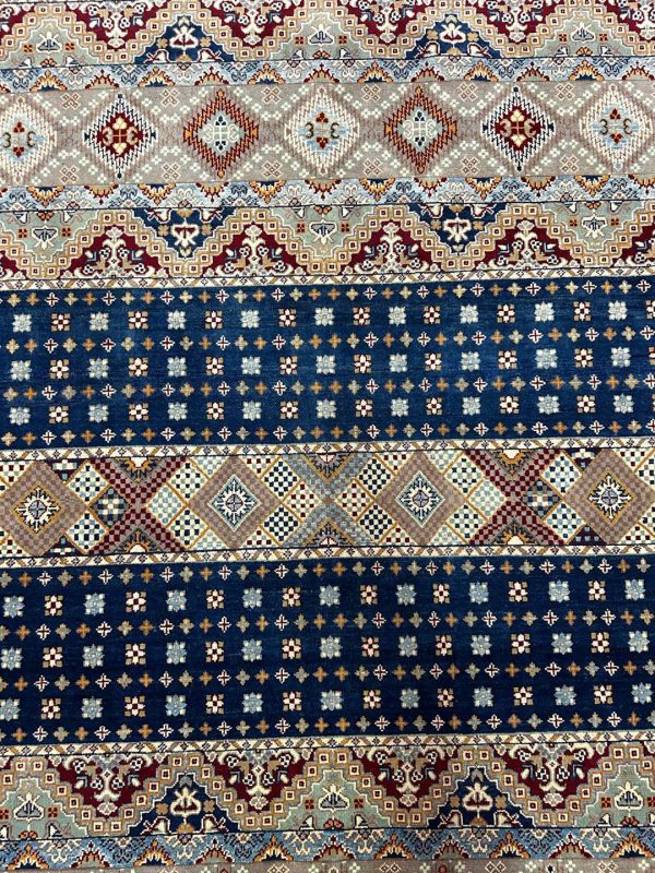 2.4×1.7 M Afghan Super Kazak Rug