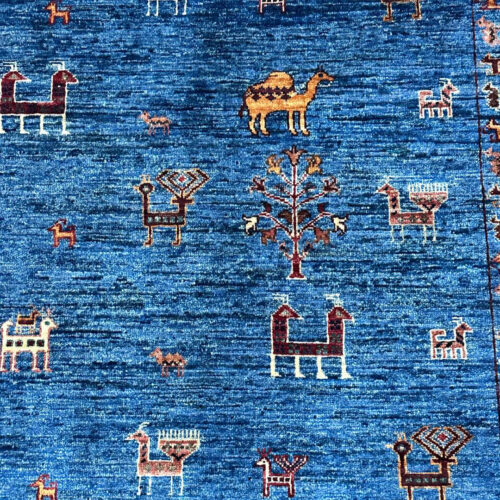 2×1.5 M Afghan Super Kazak Rug