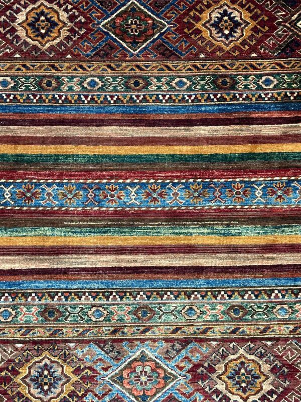 1.23×0.86 M Afghan Super Kazak Rug