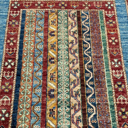 1.27×0.78 M Afghan Super Kazak Rug