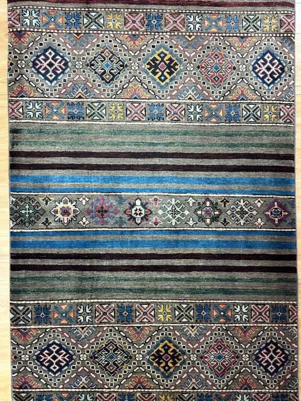 1.35×0.88 M Afghan Super Kazak Rug