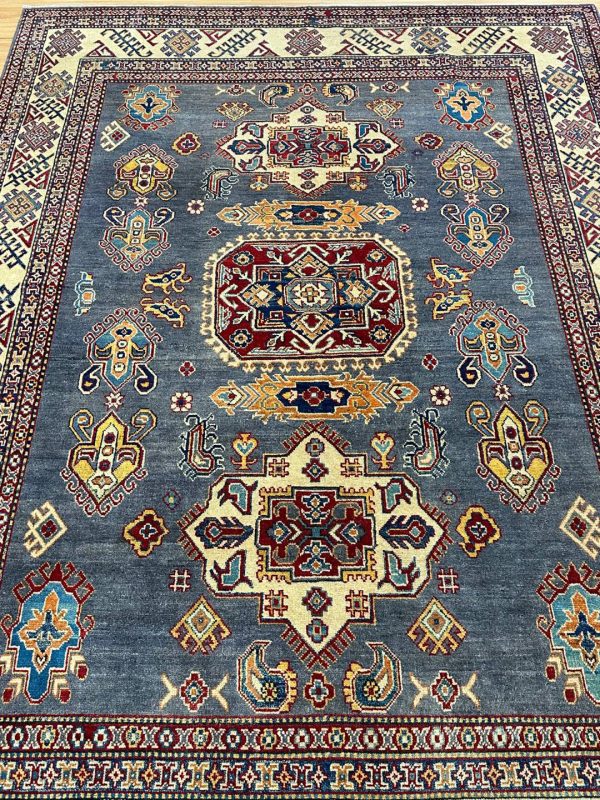 2.7×2 M Afghan Kazak Rug