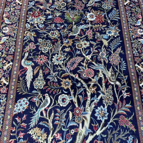 tree of life kashan rug