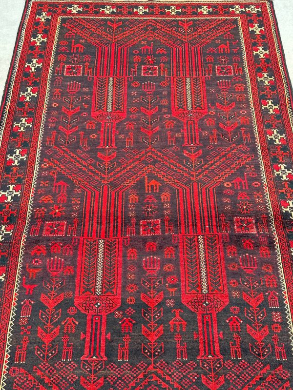 2.6×1.2M Kurdi Quchan Rug