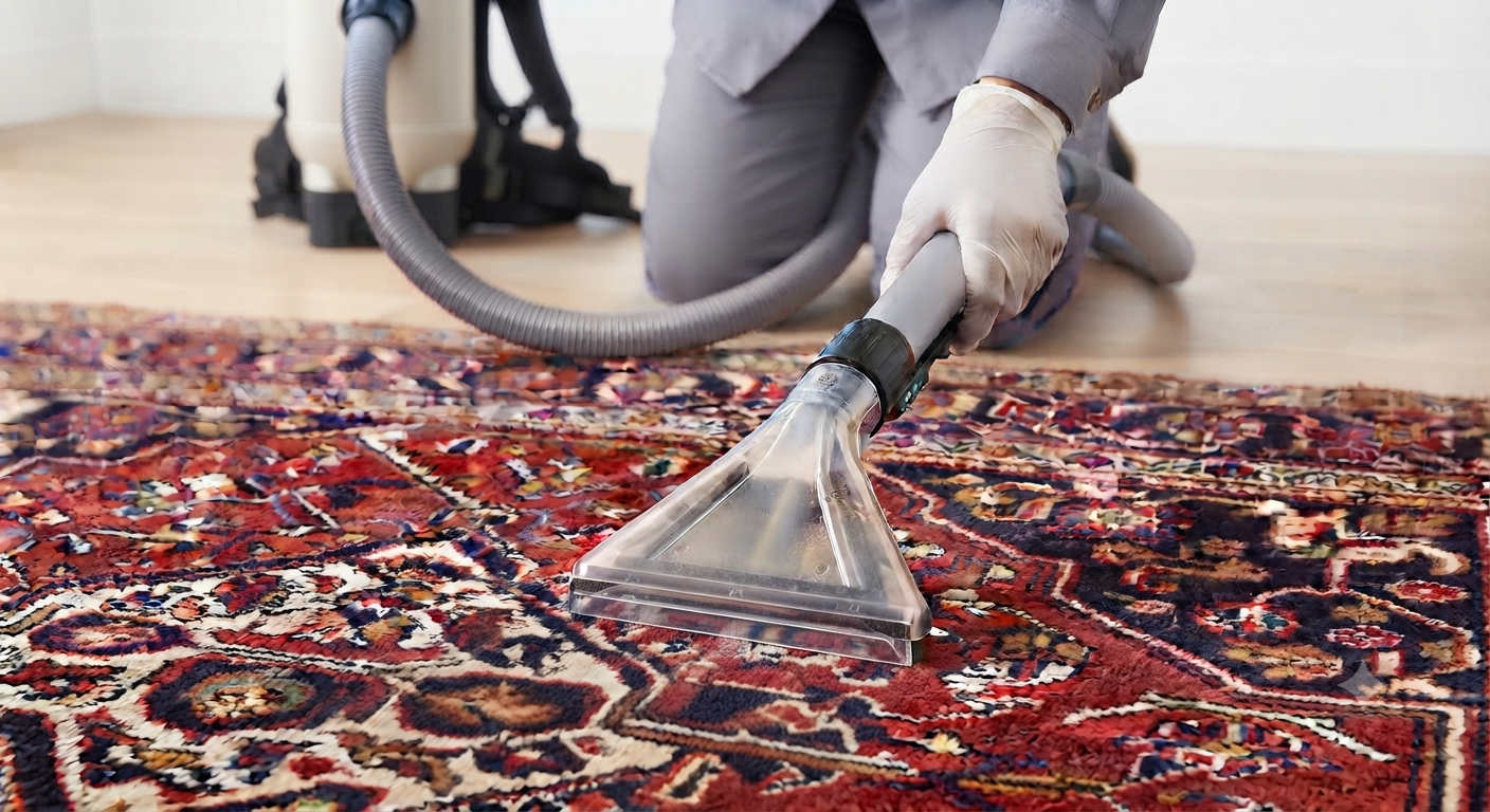 Persian Rugs Australia | The Complete Buying Guide 8 How to vacuum a Persian rug correctly — suction only no beater bar — Persian rug care guide