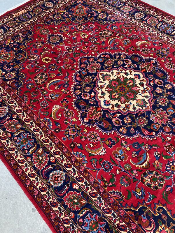 3.2x2M Signed Persian Mashad Rug
