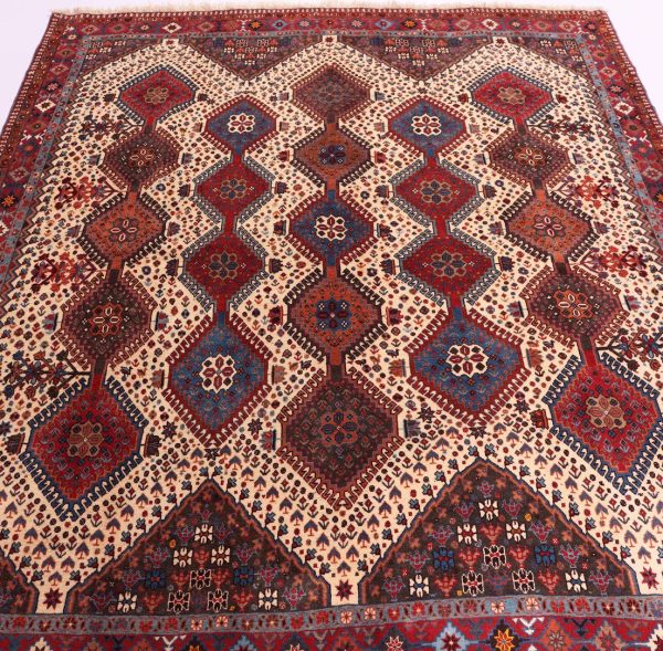 2.4x2M Stunning Persian Yalameh Rug